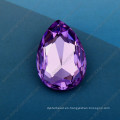 10 * 14 mm gota de lujo de cristal de piedra cristales de accesorios de joyería cuentas Dz-3003